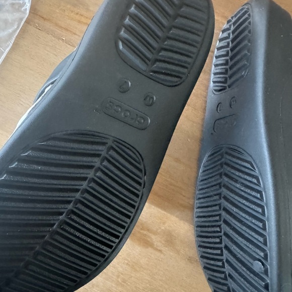 CROCS Black Getaway Strappy Sandals - Picture 4 of 8